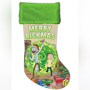 Merry Rickmas Rick & Morty 19"
Satin Stocking 🎄